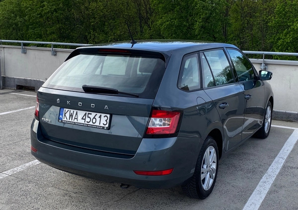 Skoda Fabia cena 48500 przebieg: 45567, rok produkcji 2019 z Kraków małe 781